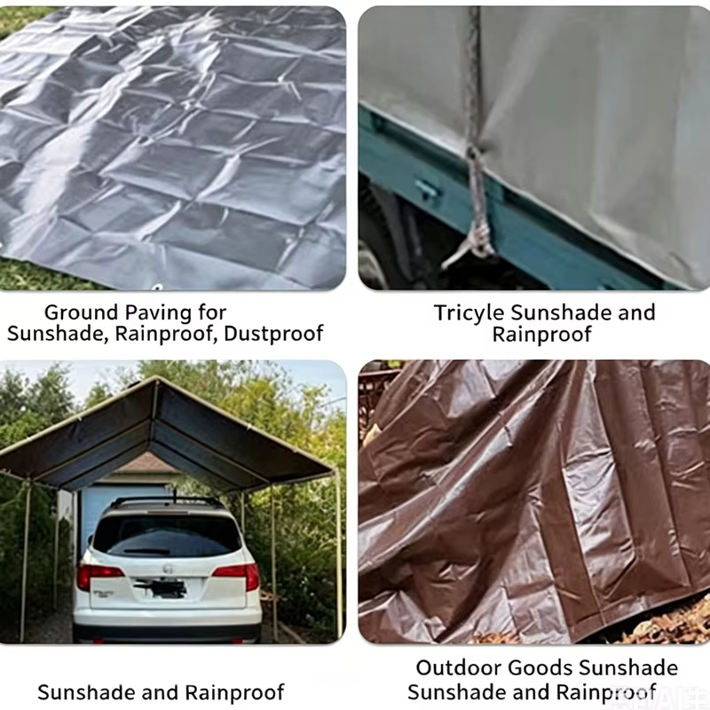 Grande bâche 2x2 4x4 6x6 8x8 10x10m anti-UV imperméable