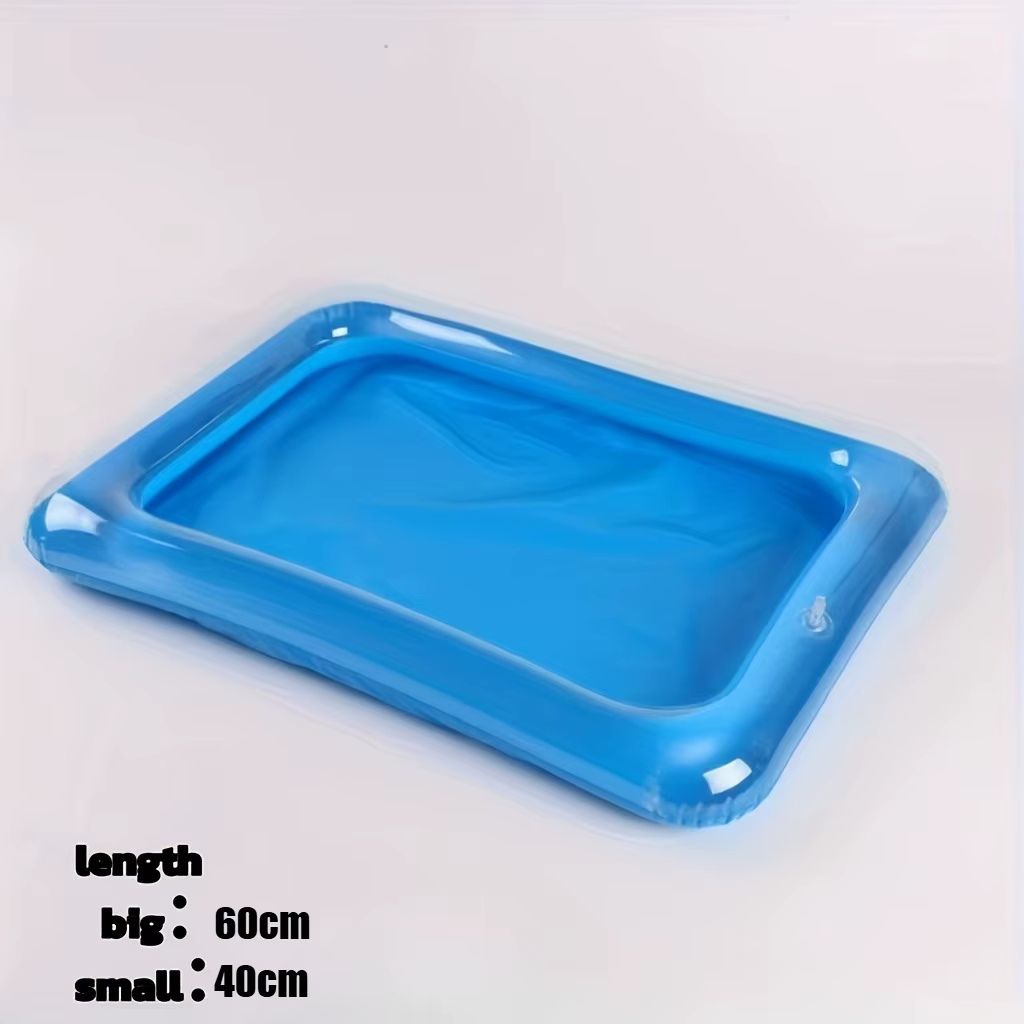1 pièce Bassin de nettoyage de piscine portable et pliable