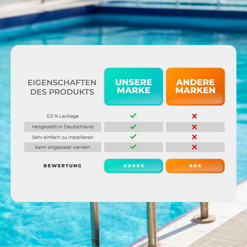 Kit de Roi ation pour chauffage de piscine