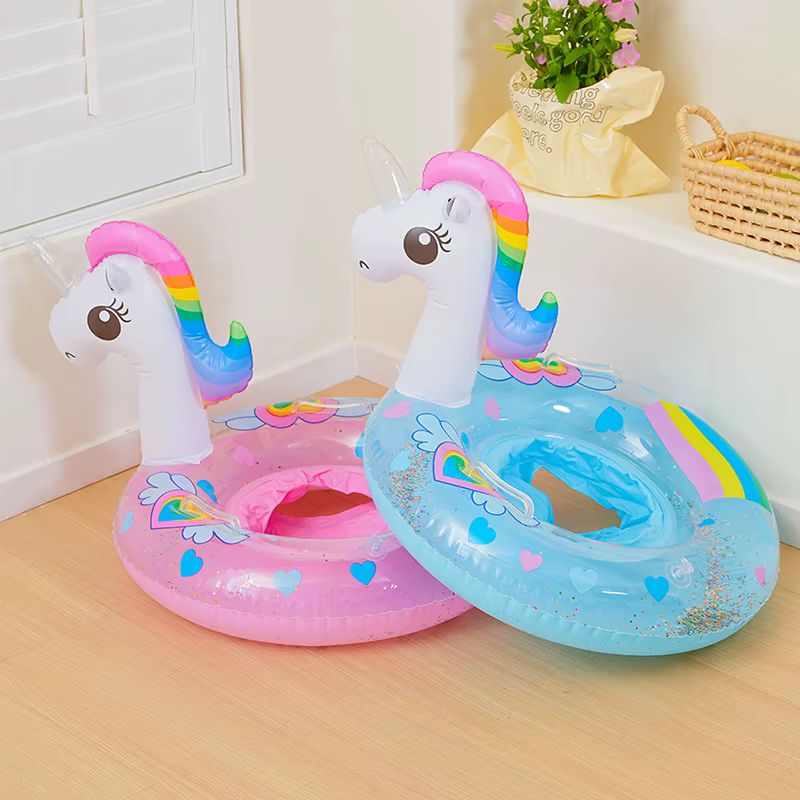 Bouée gonflable licorne pour piscine Accessoire de piscine