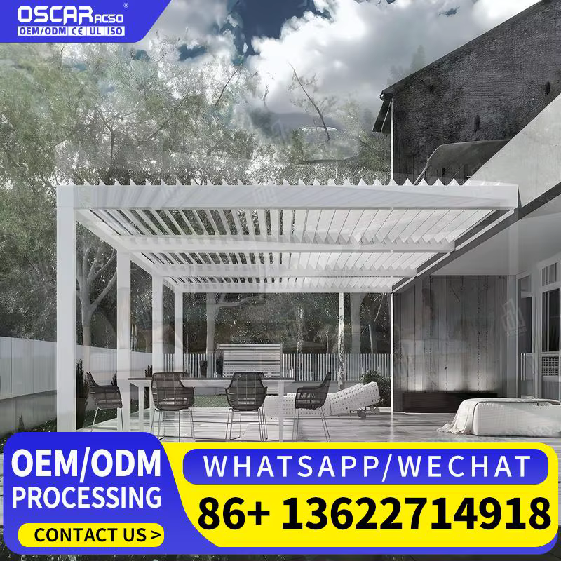 Ensembles de meubles de patio extérieurs, pergola en métal pour jardin, balcon ou cour arrière
