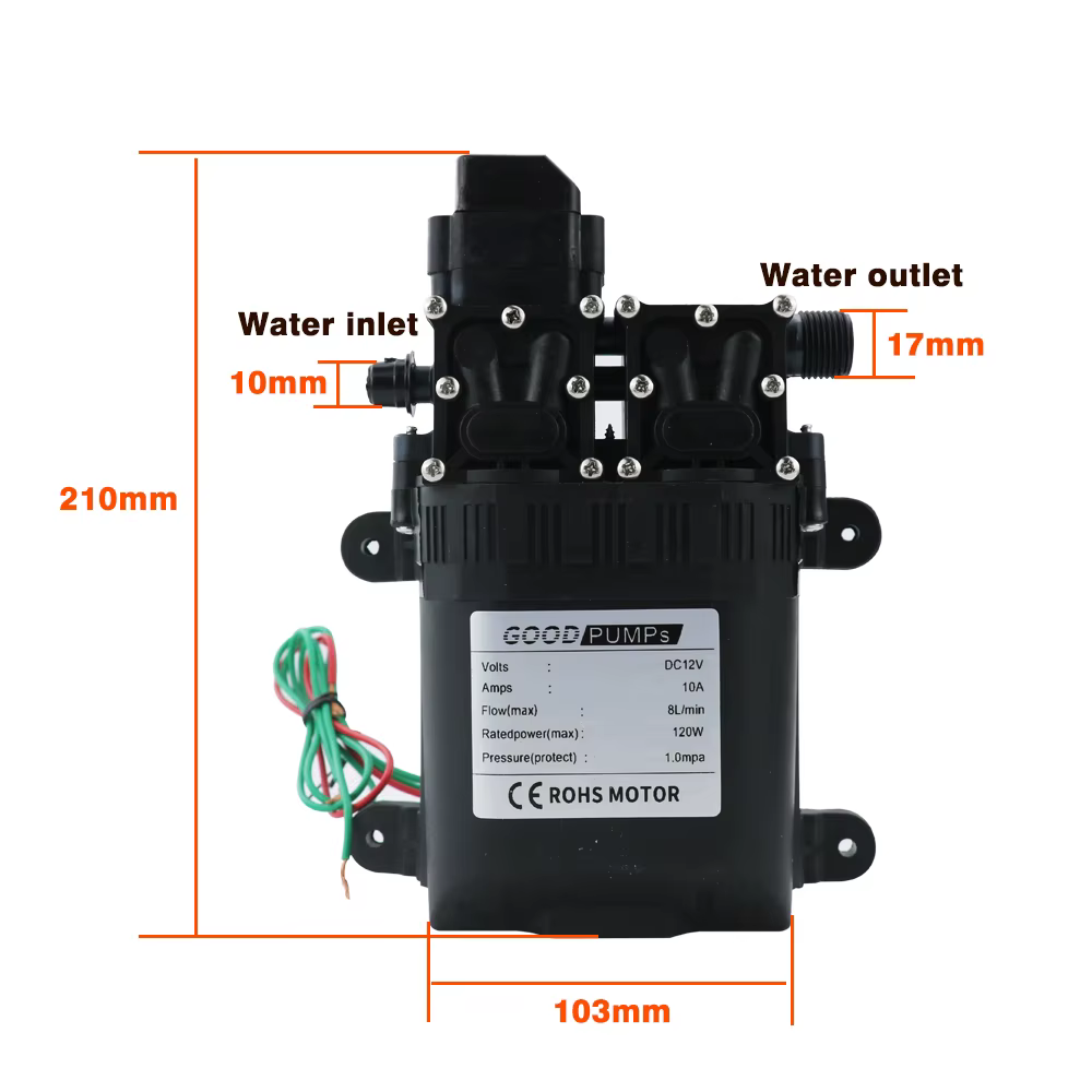 Pompe à eau automatique 12V DC