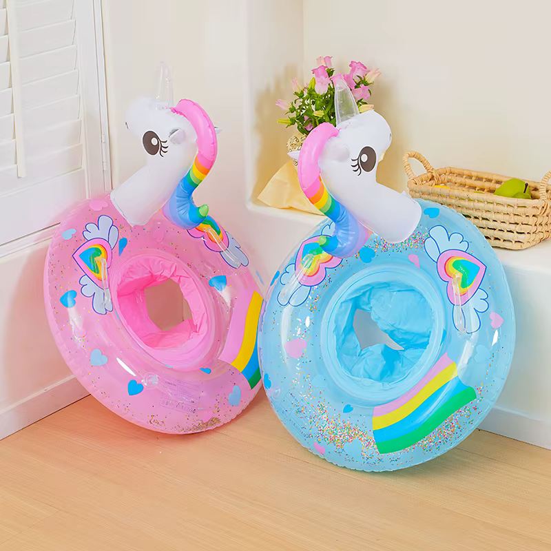 Bouée gonflable licorne pour piscine Accessoire de piscine
