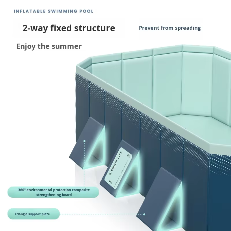 Piscine gonflable en PVC