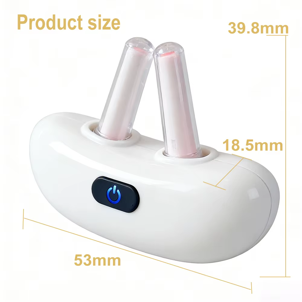 Appareil de thérapie nasale à lumière rouge intelligent pour la rhinite chronique, soin du nez qui coule et qui démange, soulagement de la rhinite, physiothérapie, ventilation nasale