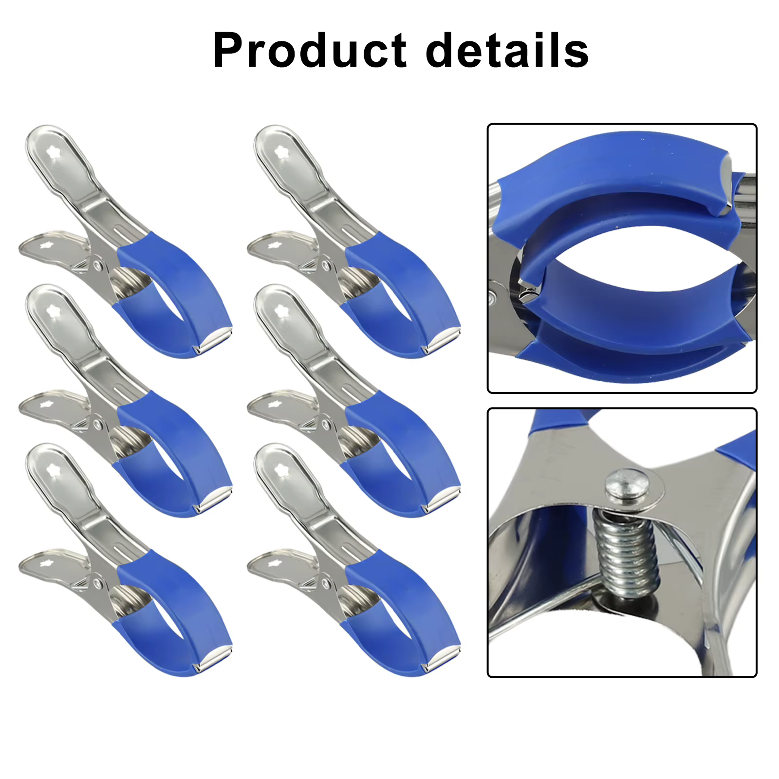 Kit de fermeture de piscine avec clips de couverture de piscine