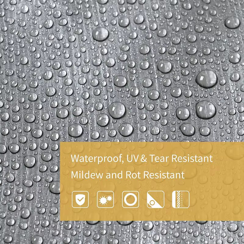 Bâche imperméable Anti-UV argent