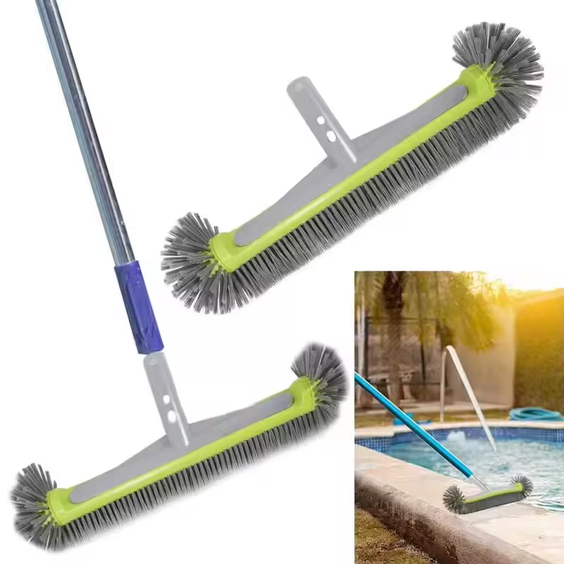 Brosse de piscine ronde de 17