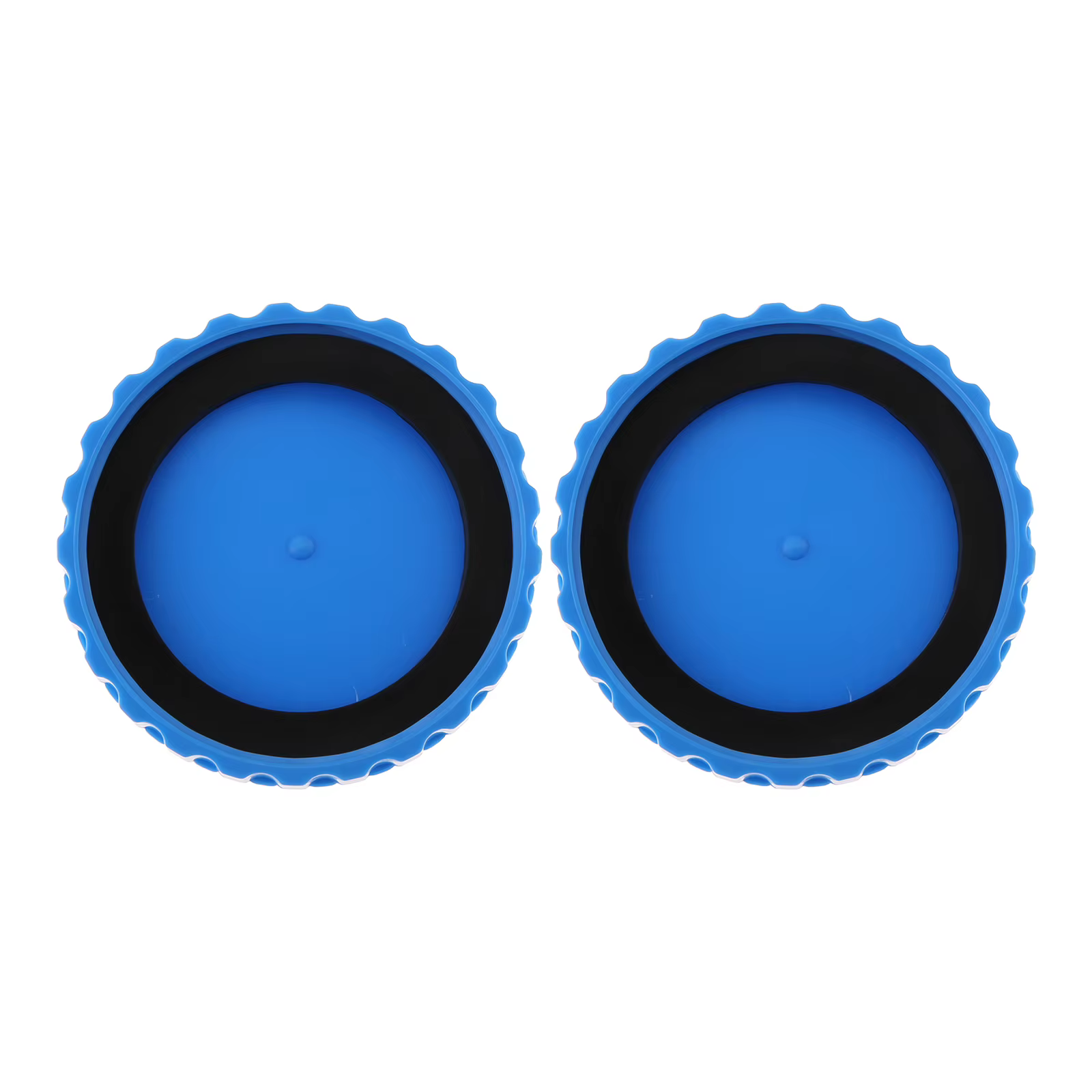 2 bouchons d'hiver pour piscine avec 2 joints assortis pour piscines Intex et Bestway