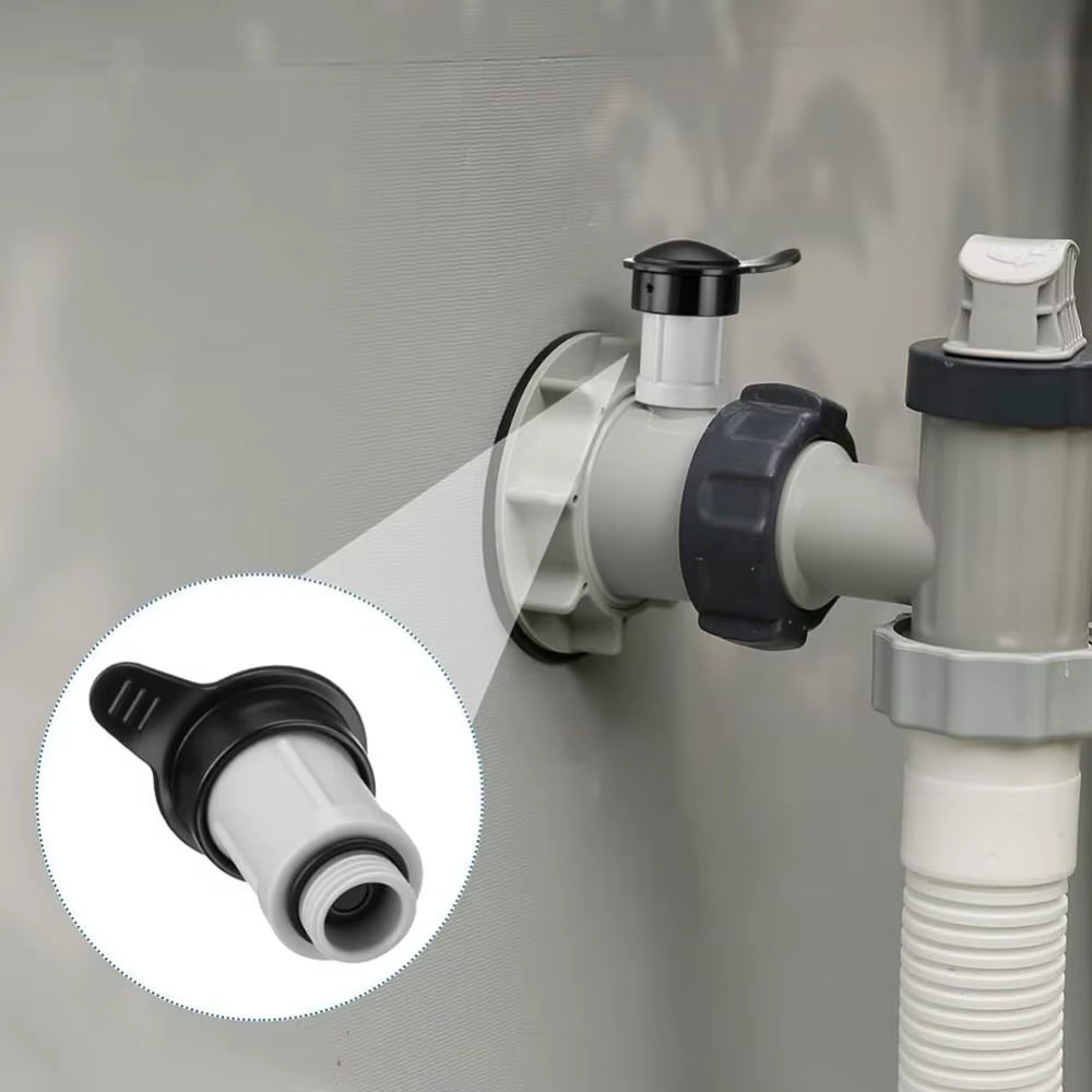 Accessoire de piscine : Valve à jet d'air en ABS robuste