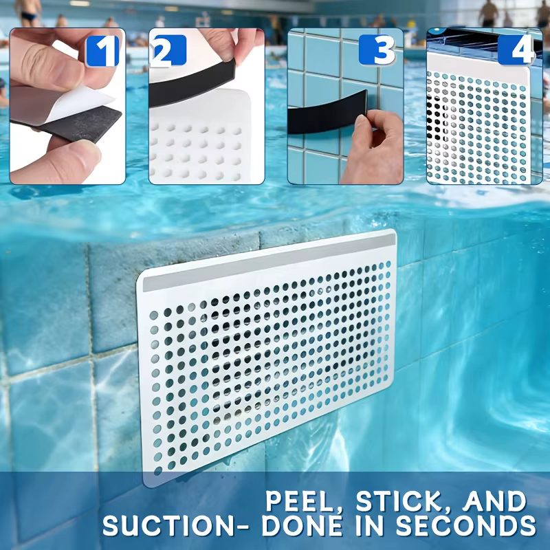 Panier de remplacement magnétique en maille fine pour écumeur de piscine