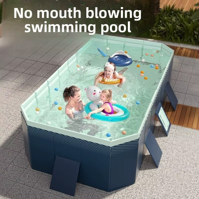 Piscine hors sol pliable