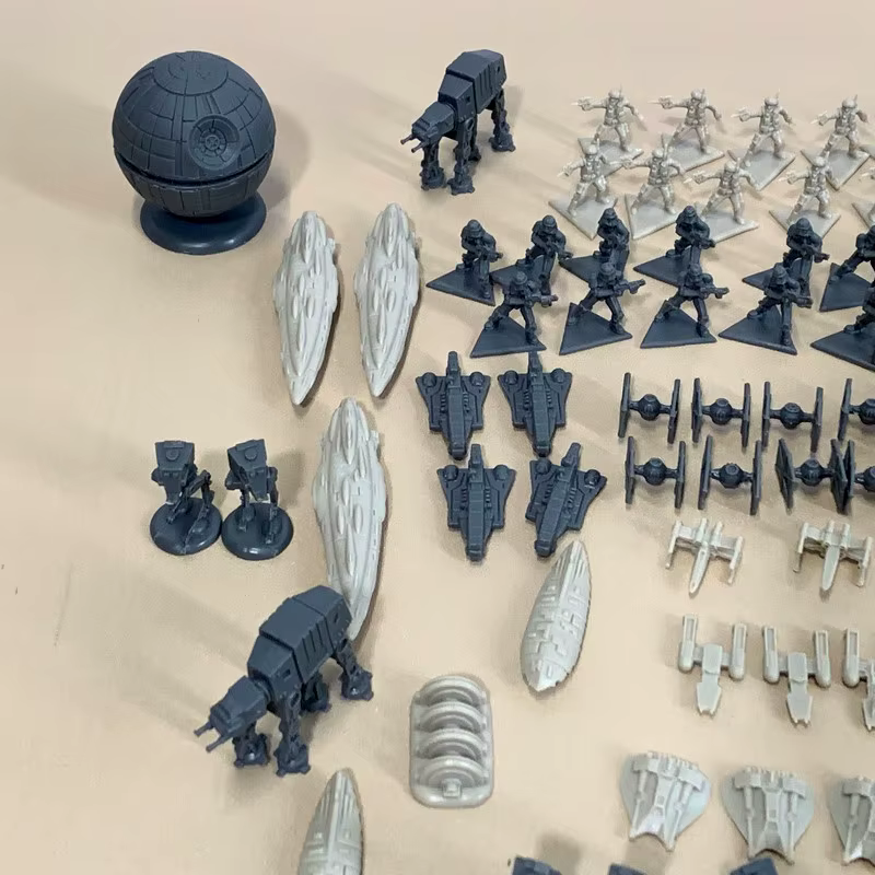 Pack Star Wars rébellion jeu de société Minis empire galactique Alliance étoile de mort Speeder Trooper flotte cravate combattant Minis TRPG jouets