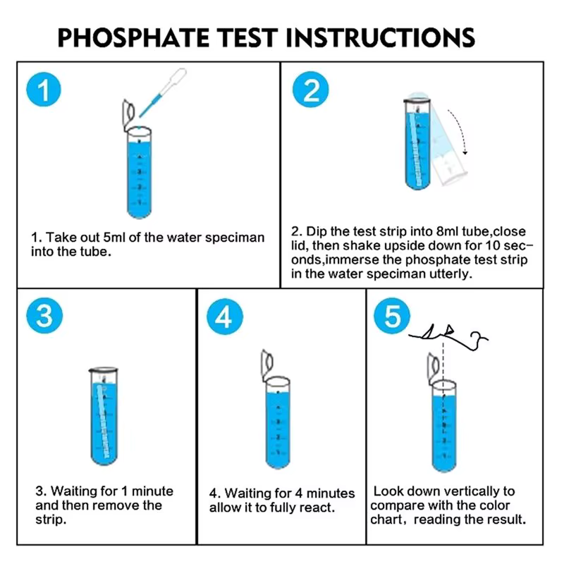 Bandelettes de test de phosphate F-3C Rapid Check