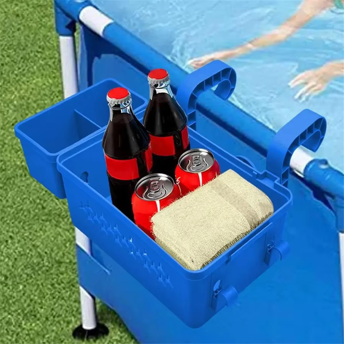 Fanceey panier de rangement de piscine support