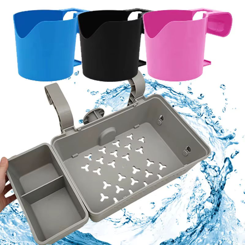 Fanceey panier de rangement de piscine support