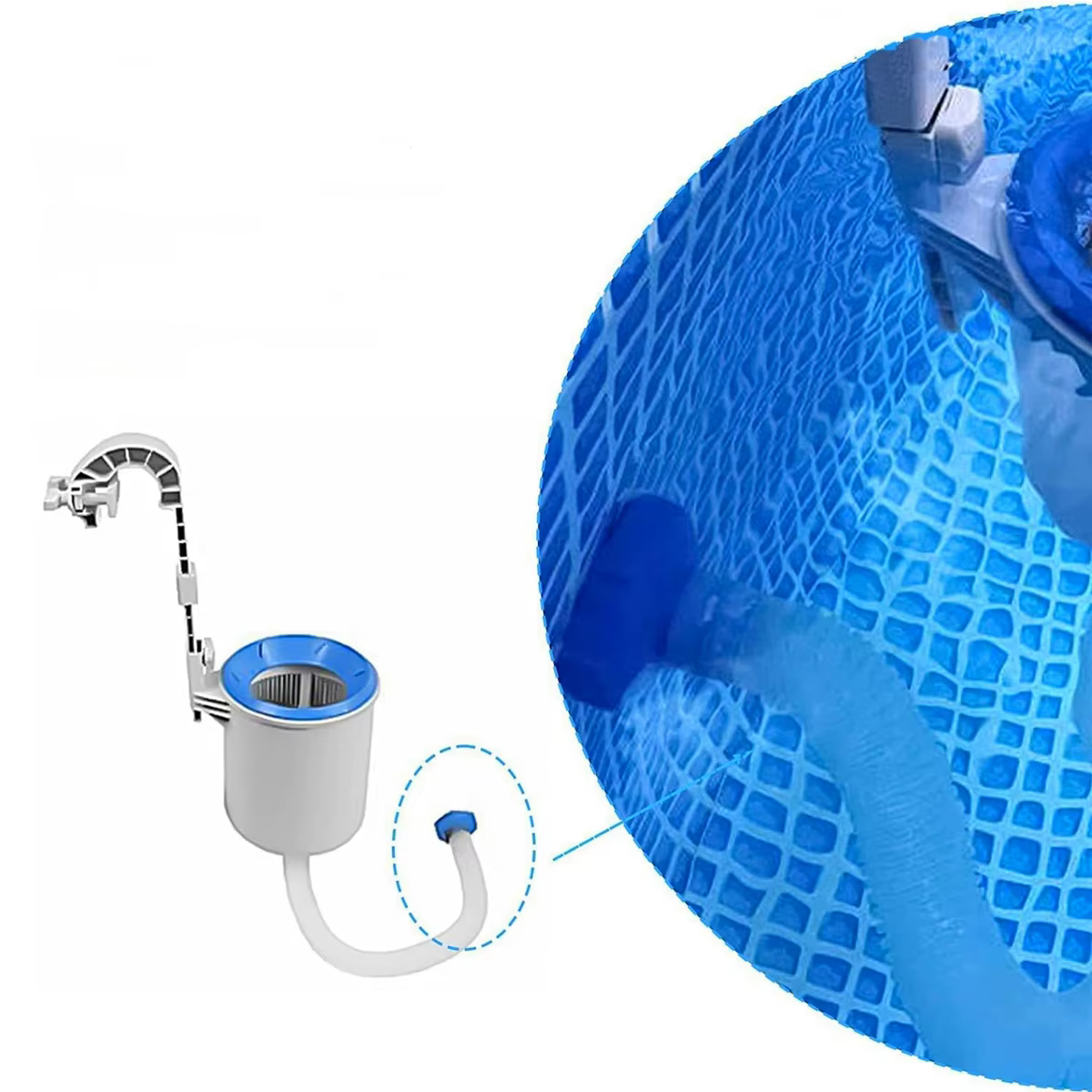 Adaptateur de piscine, connecteur d'étang de natation