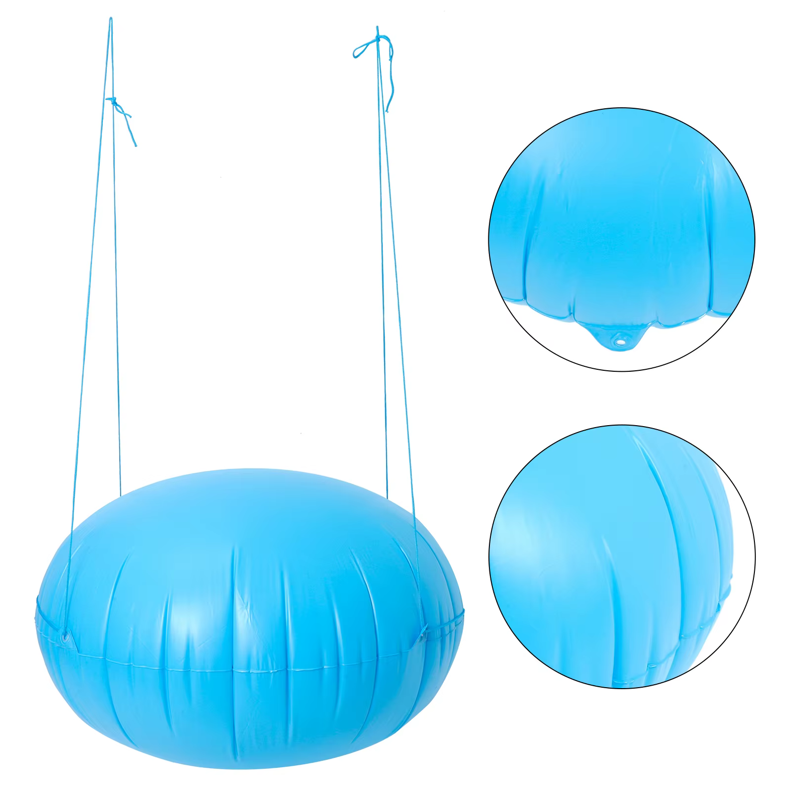 Grand oreiller gonflable rond pour piscine hors sol