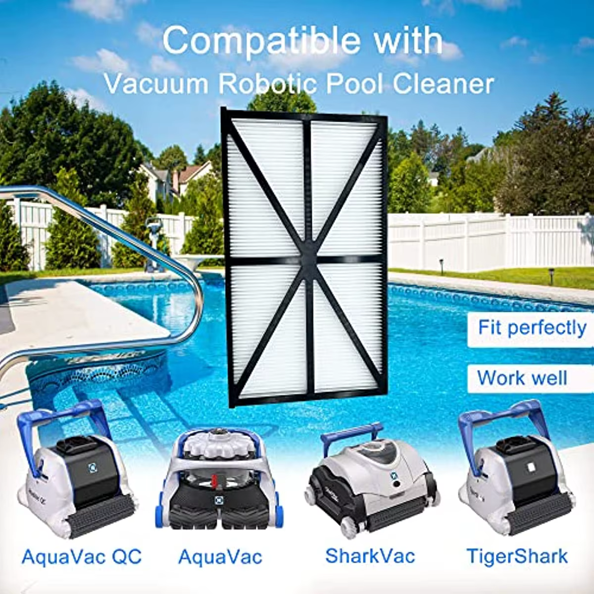 Filtre de piscine pour Tiger Shlavabo