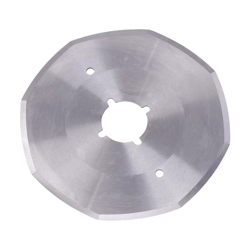 Lame de tailleur en acier au carbone RS100, scie circulaire, coupe de tissu, pièces de machines à découper