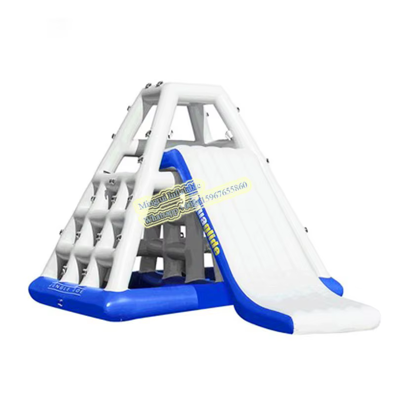 Toboggan gonflable 3x3x2m en bâche PVC pour piscine