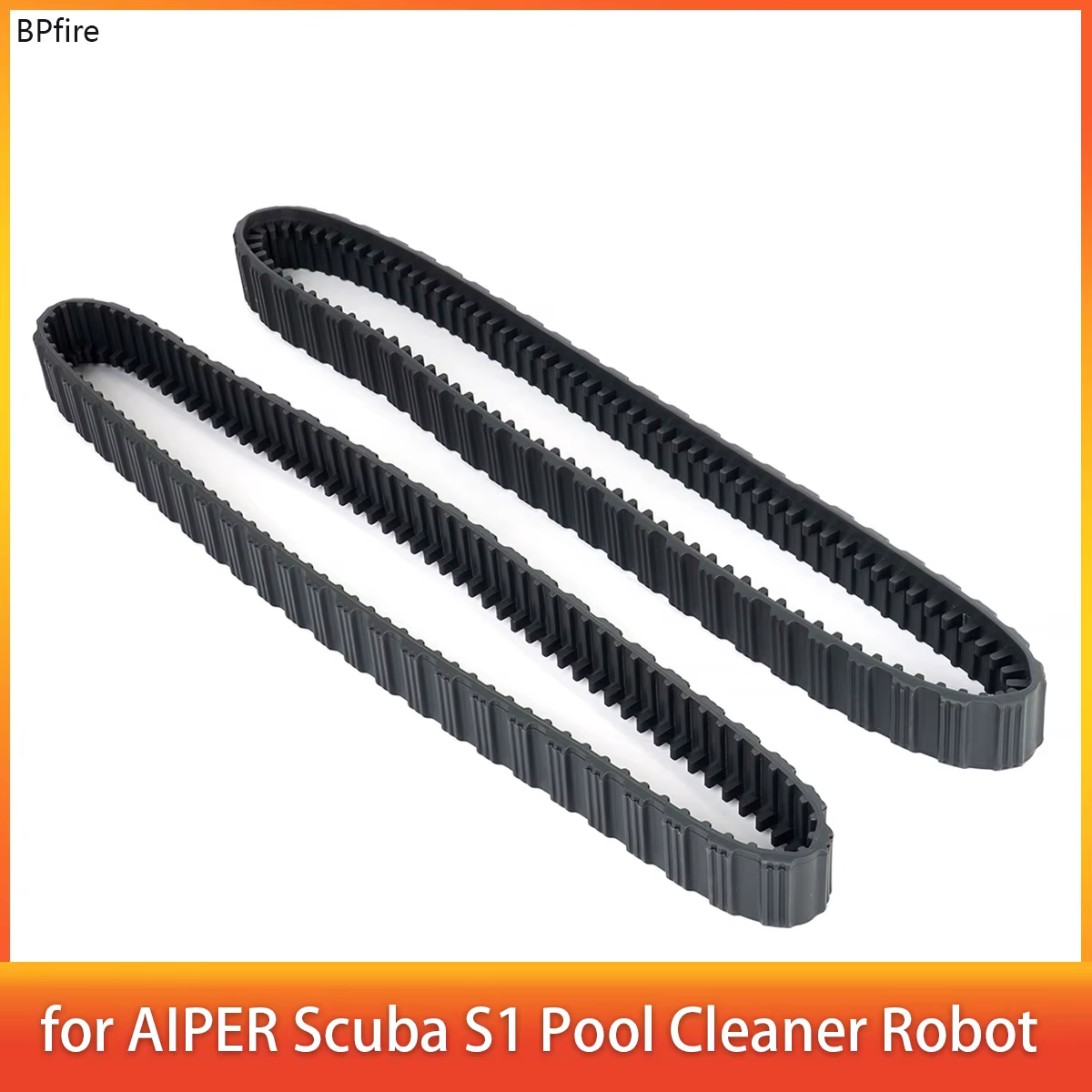 2 Pièces Chenilles pour Robot Nettoyeur de Piscine AIPER Scuba S1