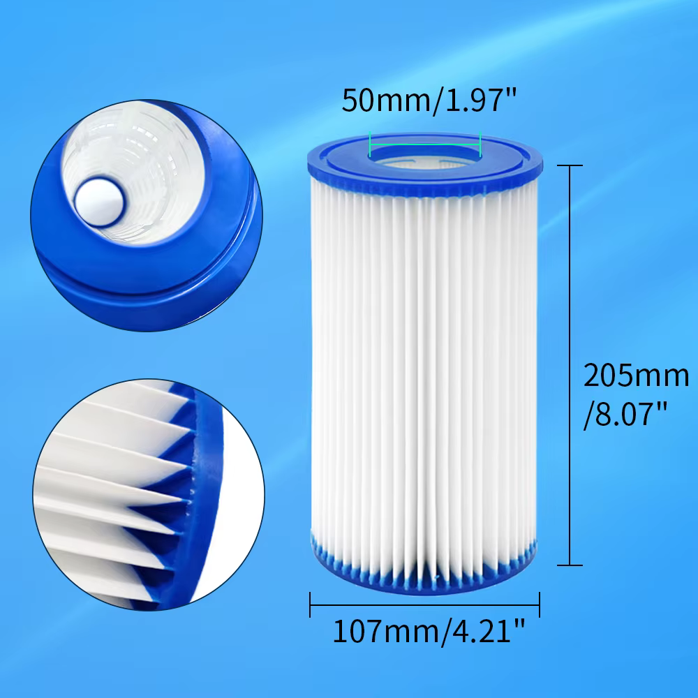 Cartouche filtrante de type A/C pour piscine Intex 29000E 59900E