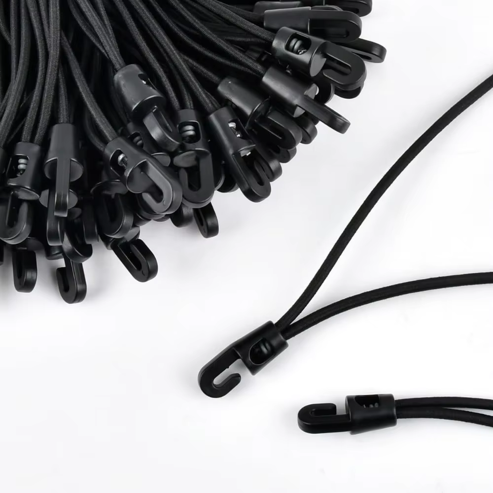 Lot de 5 crochets élastiques – Tendeur de bâche en caoutchouc antidérapant