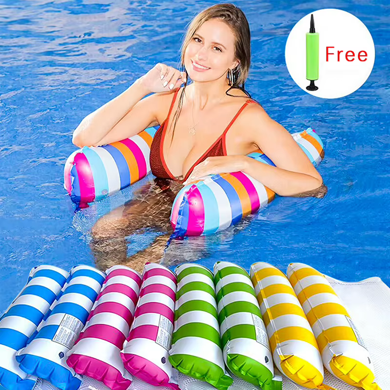 Chaise flottante pliable en polymère pour piscine