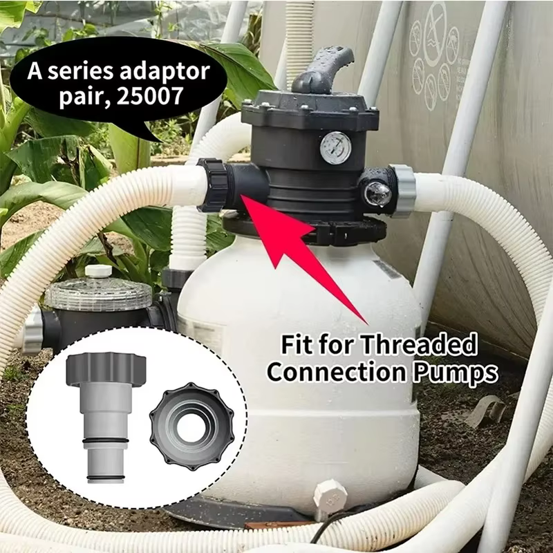 Adaptateur et connecteur de tuyau de piscine Intex