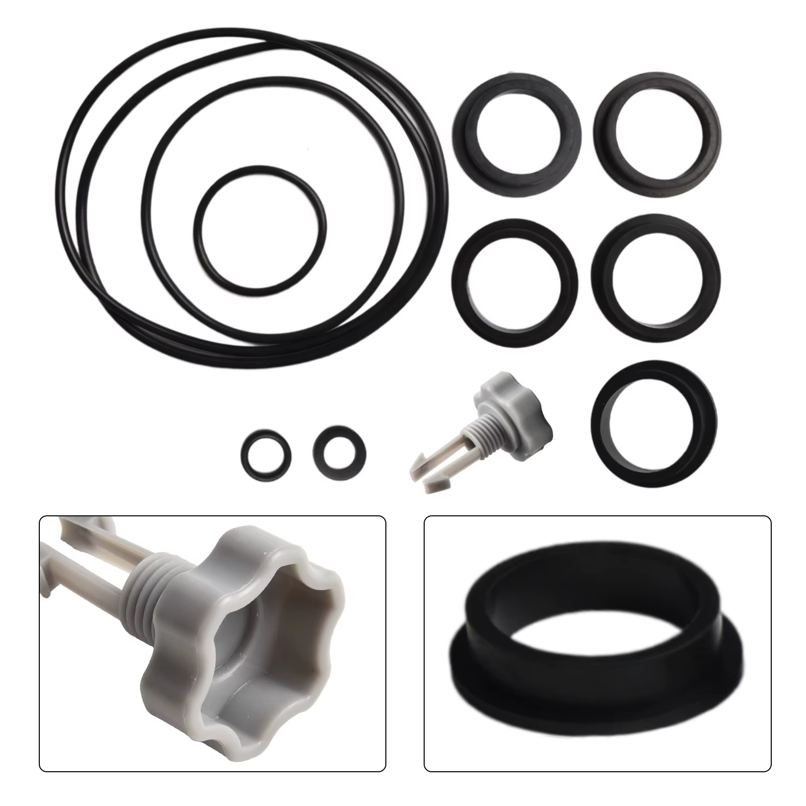 Kit de remplacement de joints toriques et de garnitures d'étanchéité pour soupapes de purge d'air des pompes de