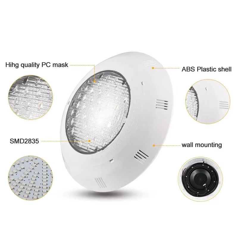 12V LED lumières de piscine IP68 étanche murale