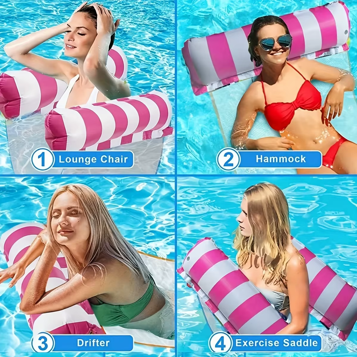 Hamac flottant multi-usage pour piscine