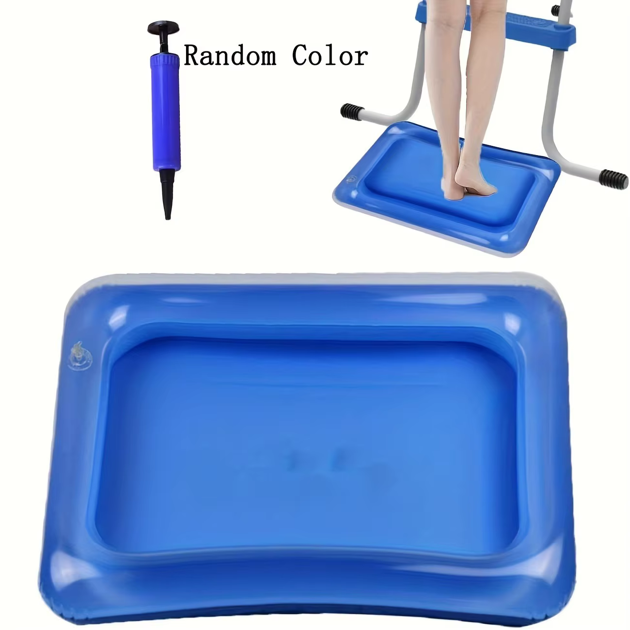 1 pièce Bassin de nettoyage de piscine portable et pliable