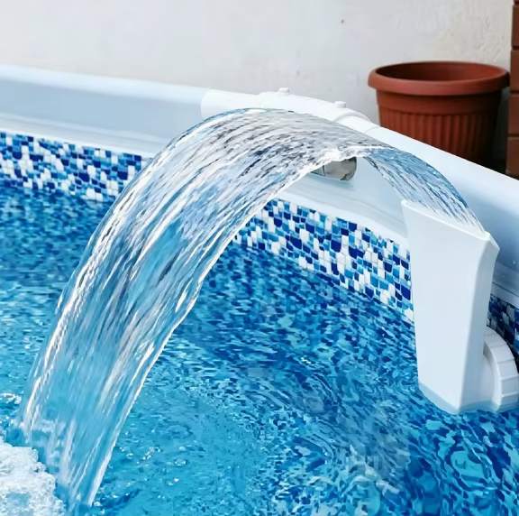 Buse de fontaine de piscine en plastique durable