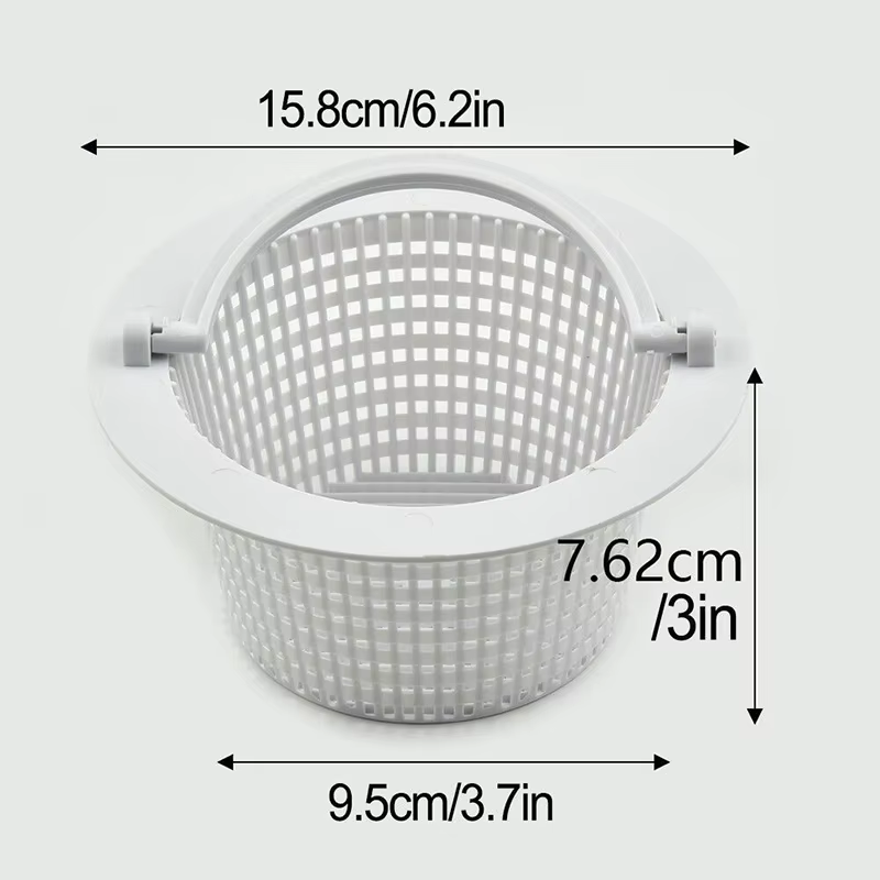 Panier d'écumoire de piscine pour piscines creusées
