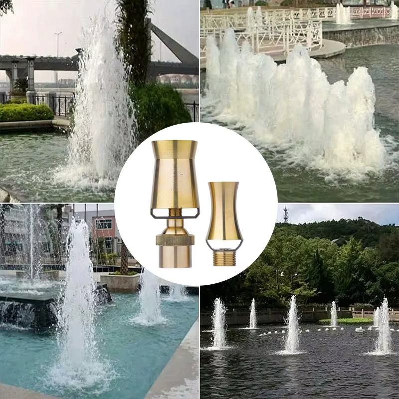 Buse de fontaine décorative pour piscine