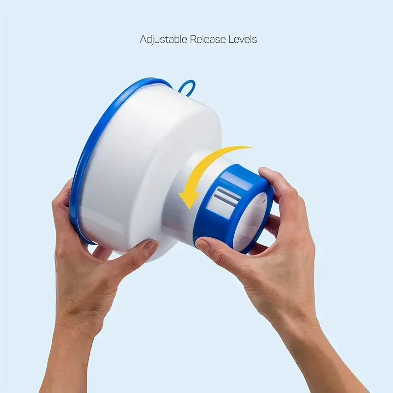 Distributeur flottant de chlore pour piscine