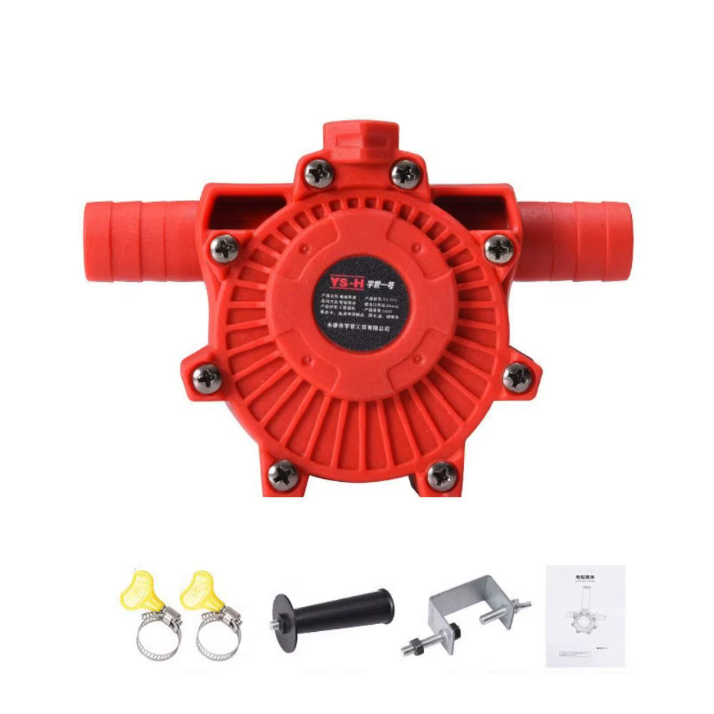 Petite perceuse électrique pompe d'entraînement auto-amorçante tige ronde