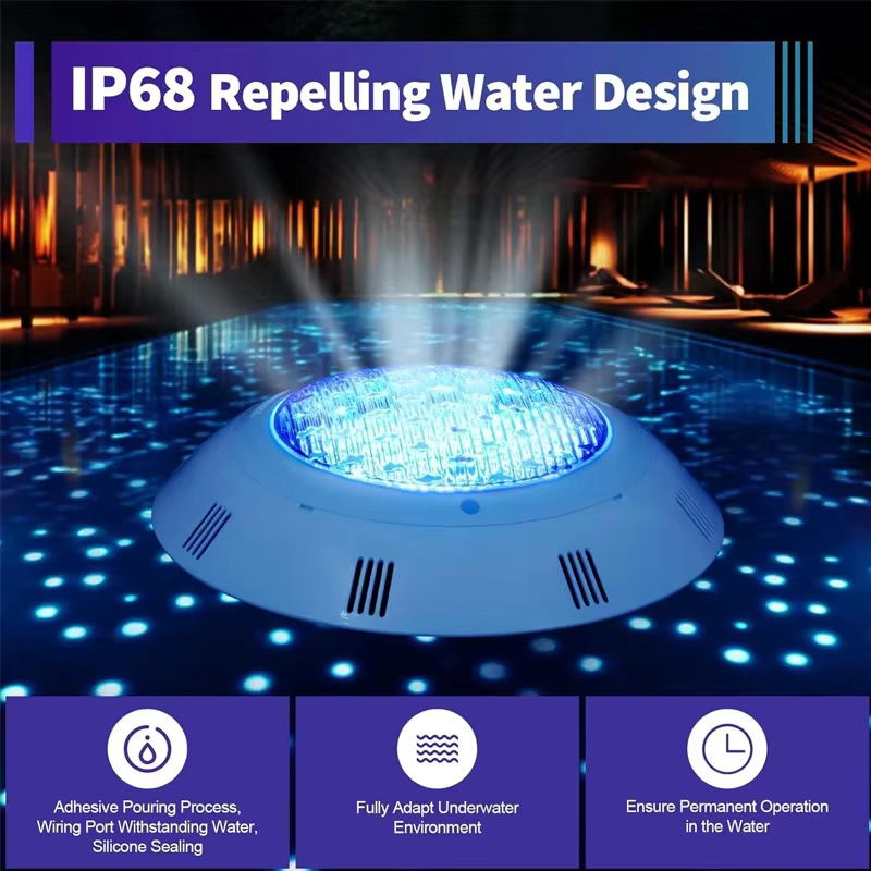 Lampes LED subaquatiques pour piscine