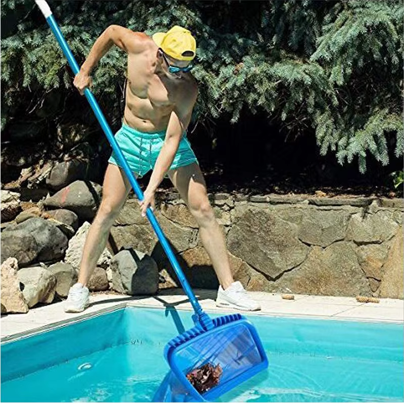 Support de filet à feuilles pour piscine et outils de nettoyage