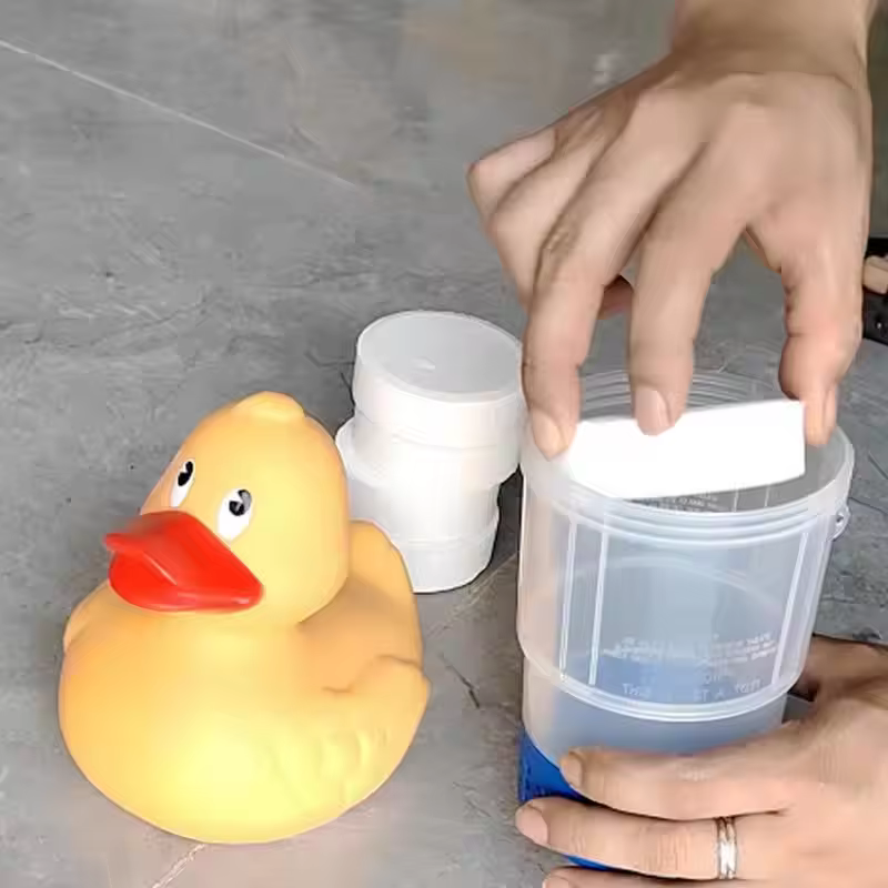 Distributeur de chlore flottant automatique pour piscine