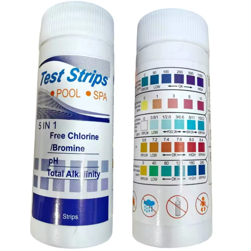 Bandelettes de Test de PH 5 en 1