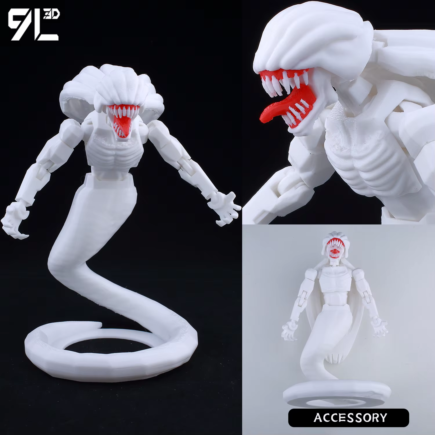 Ensemble de figurines d'action monstres d'anime 9L3D, figurine articulée T13 multi-points, impression 3D, Lucky 13 Ninja Narut Mahorage JJK, jouet