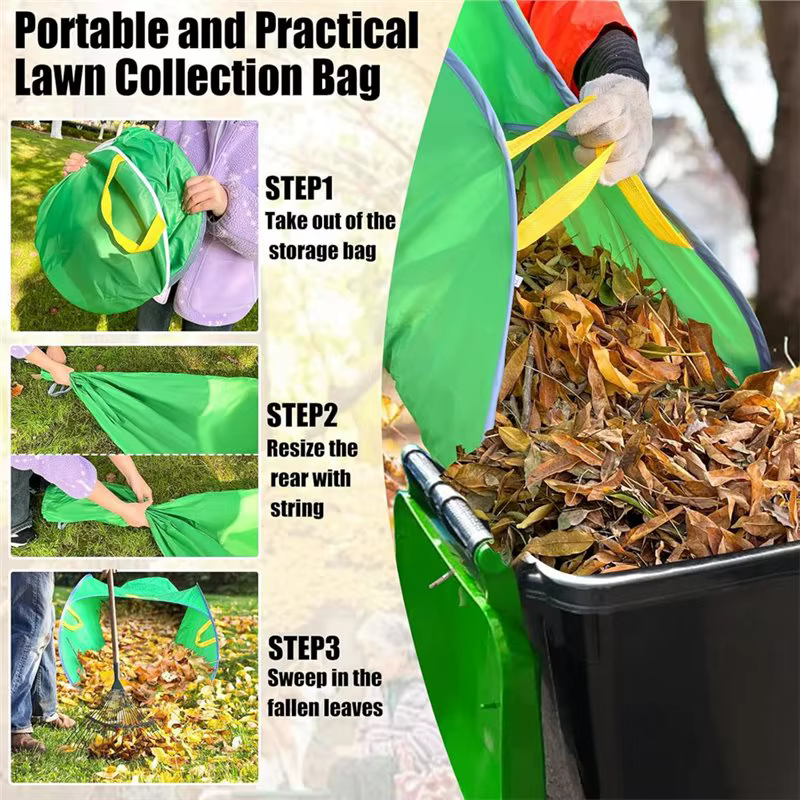 Outils de ramassage de feuilles pliables A69e